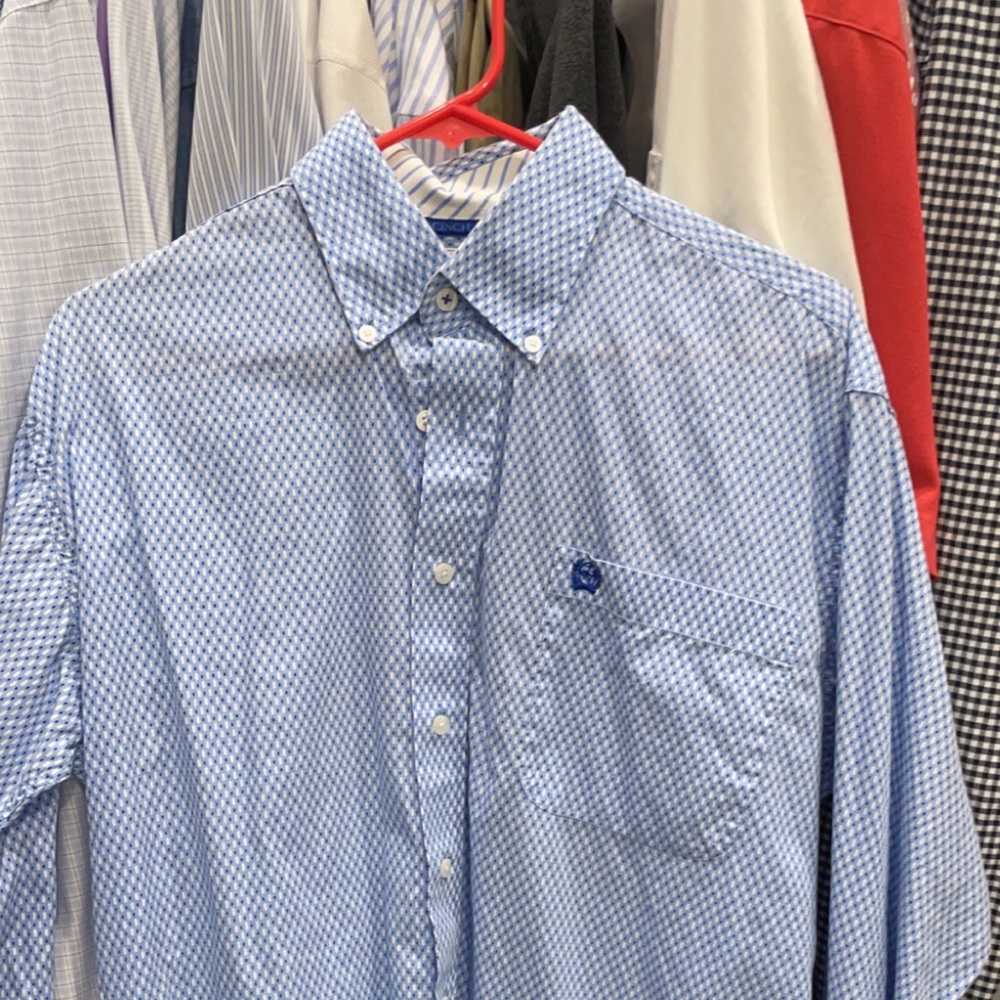 Men’s small Cinch button down, long sleeve